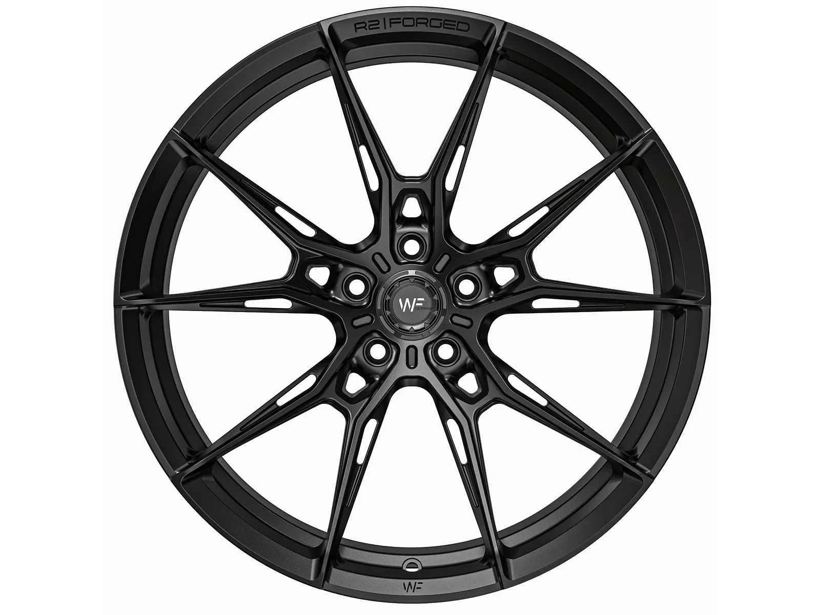 Jante WheelForce WF R.2-FG | 19x9.0 ET44 5/112 | Deep Black FC RS3 8V/TTRS Edition