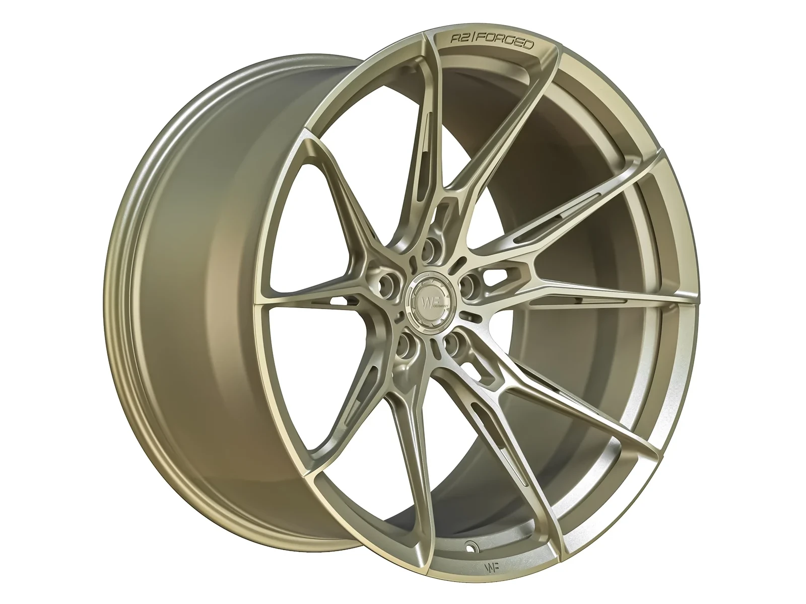 Jante WheelForce WF R.2-FG | 21x10 ET18 5/112 | Light Gold