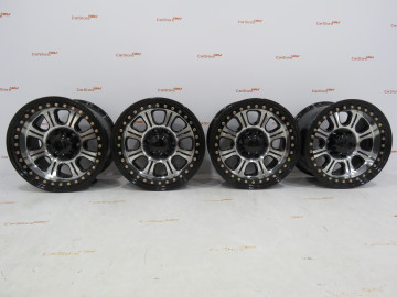 Jante em alumínio com Beadlock Monstter Racing 16x8 ET-25 6x139.7