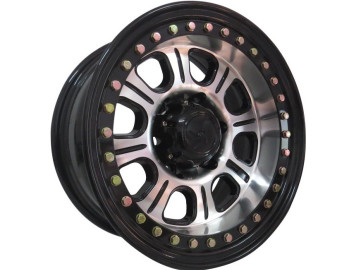 Jante em alumínio com Beadlock Monstter Racing 17 x 9 ET-30 6x139.7