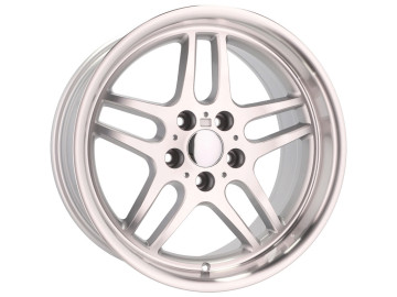 Jante look BMW Style 37 17x8 5X120 ET 20 74.1 (Prata + Aba Polida)