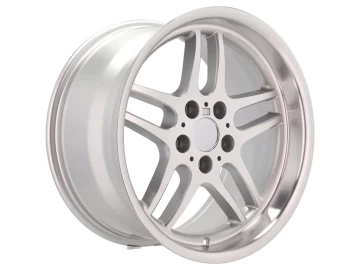 Jante look BMW Style 37 17x8 5X120 ET 20 74.1 (Prata + Aba Polida)