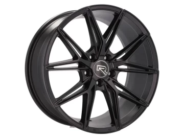 Jantes Look Audi A4 18x8 5X114.3 ET 40 73.1 (Preto Metade Matte)