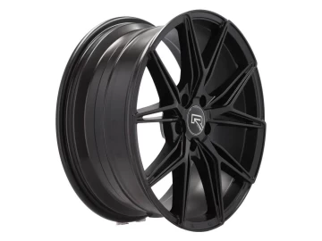 Jantes Look Audi A4 18x8 5X114.3 ET 40 73.1 (Preto Metade Matte)