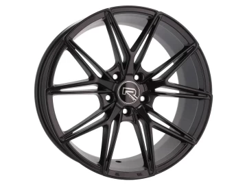 Jantes Look Audi A4 18x8 5X114.3 ET 40 73.1 (Preto Metade Matte)