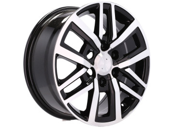 Jantes 4X4 Look Toyota Hilux 18x7.5 6X139.7 ET 30 106.1 (Preto Polido)