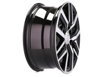 Jantes 4X4 Look Toyota Hilux 18x7.5 6X139.7 ET 30 106.1 (Preto Polido)