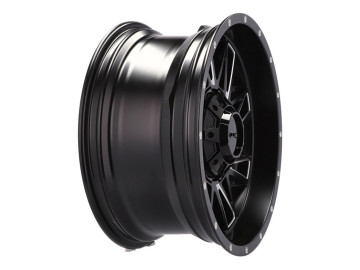 Jantes 4X4 R18x9 10X127/130 ET -12 84.1 (Preto Matte +Aba Polida)