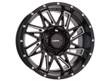 Jantes 4X4 R18x9 10X127/130 ET -12 84.1 (Preto Matte +Aba Polida)