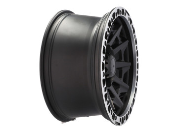 Jantes 4X4 R18x9 5X139.7 ET -12 110.1 (Preto Metade Matte + Aba Polida) 