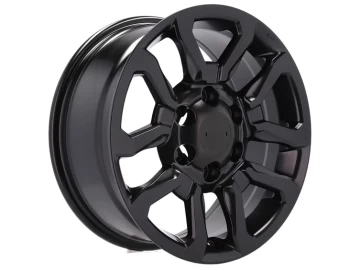 Jantes 4X4 Toyota 18x7.5 6X139.7 ET 25 106 (Preto Metade Matte)