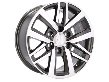 Jantes 4X4 TOYOTA R18x7.5 6X139.7 ET 25 106 (Cinza Polido) 