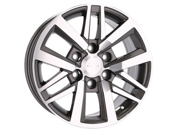 Jantes 4X4 TOYOTA R18x7.5 6X139.7 ET 25 106 (Cinza Polido) 