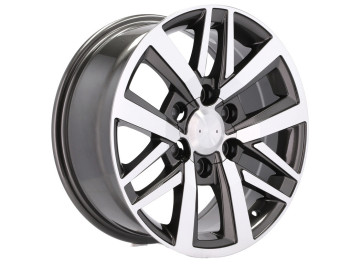 Jantes 4X4 TOYOTA R18x7.5 6X139.7 ET 25 106 (Cinza Polido) 