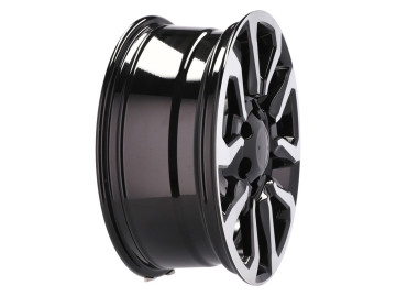 Jantes 4X4 TOYOTA R18x7.5 6X139.7 ET 25 106 (Preto Polido) 