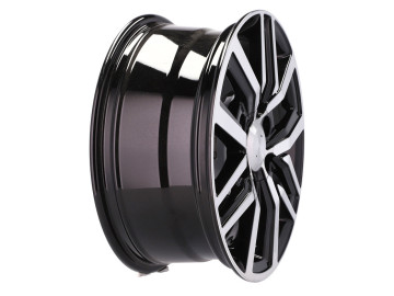 Jantes 4X4 TOYOTA R18x7.5 6X139.7 ET 25 106.1 (Preto Polido)