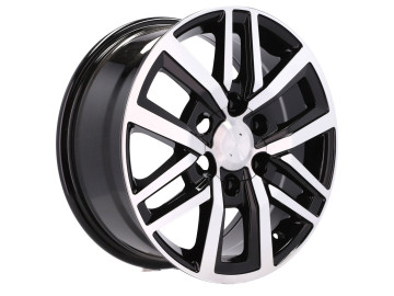 Jantes 4X4 TOYOTA R18x7.5 6X139.7 ET 25 106.1 (Preto Polido)