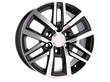 Jantes 4X4 TOYOTA R18x7.5 6X139.7 ET 25 106.1 (Preto Polido)