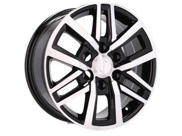 Jantes 4X4 TOYOTA R18x7.5 6X139.7 ET 25 106.1 (Preto Polido)