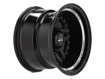 Jantes 4x4 15x10 6X139.7 ET M44 110.1 Preto Polido