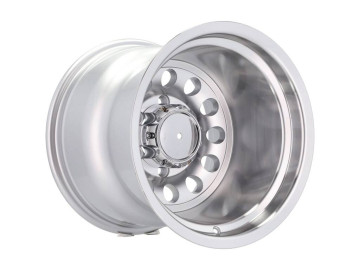 Jantes 4x4 15x12 6X139.7 ET -72 110.1 (Prata Polida)