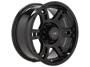 Jantes 4x4 15x7 5X114.3 ET 0 83.1 (Preto)