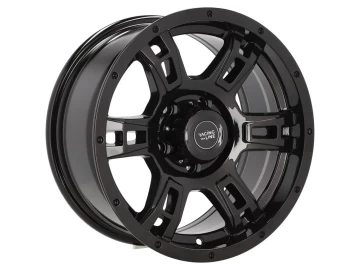 Jantes 4x4 15x7 5X114.3 ET 0 83.1 (Preto)