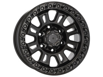 Jantes 4x4 15x8 6X139.7 ET 0 110.1 (Preto Metade Matte)
