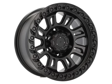 Jantes 4x4 15x8 6X139.7 ET 0 110.1 (Preto Metade Matte)