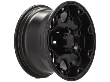 Jantes 4x4 15x8 6X139.7 ET -10 110.1 (Preto Metade Matte)