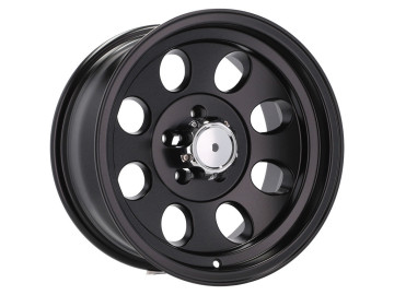 Jantes 4x4 16x10  5X127  ET -48  87.1 (Preto Metade Matte)