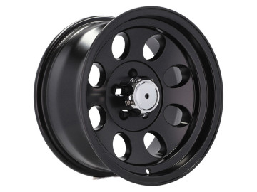 Jantes 4x4 16x10  5X127  ET -48  87.1 (Preto Metade Matte)