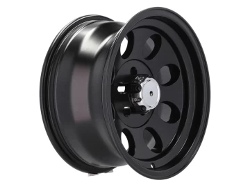 Jantes 4x4 16x10  5X127  ET  M48  87.1 Preto Metade Matte