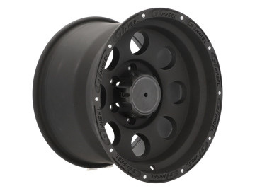 Jantes 4x4 16x10 6X139.7 ET -10 110.1 (Preto Matte)