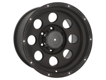 Jantes 4x4 16x10 6X139.7 ET -10 110.1 (Preto Matte)