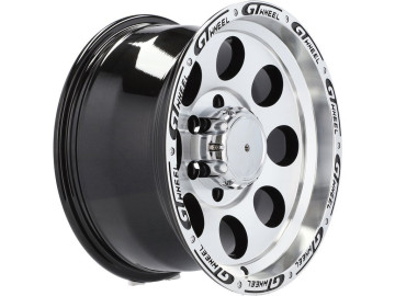 Jantes 4x4 16x10 6X139.7 ET M10 110.1 Preto Polido