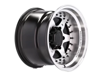 Jantes 4x4 16x10  6X139.7  ET  M10  110.1 Preto Polido