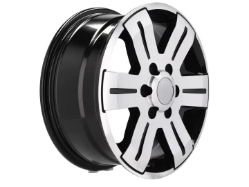 Jantes 4x4 16x7  6X130  ET  55  84.1 Preto Polido