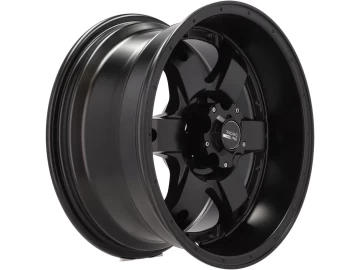 Jantes 4x4 16x8 5X114.3 ET -10 83.1 (Preto Metade Matte)