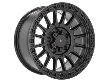 Jantes 4x4 16x8 5X127 ET -15 87.1 (Preto Metade Matte)