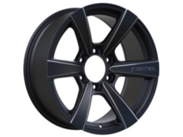 Jantes 4x4 16x8 6X139.7 ET 0 108.1 Preto Matte 