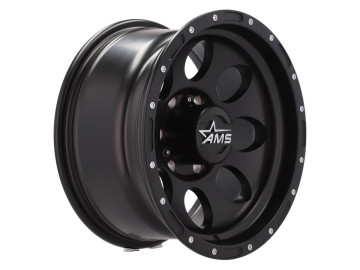 Jantes 4x4 16x8 6X139.7 ET- 20 110.1 (Preto Metade Matte)