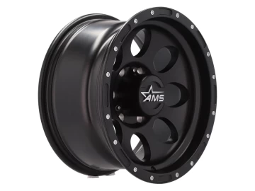 Jantes 4x4 16x8 6X139.7 ET -20 110.1 (Preto Metade Matte)