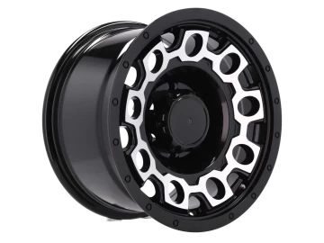 Jantes 4x4 16x9  6X139.7 ET 0 110.1 Preto Polido