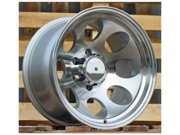 Jantes 4x4 17x10 5X150 ET -52 110.5 (Prata Polida)