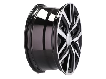 Jantes 4x4 17x7.5 6X139.7 ET 25 106.1 (Preto Polido)