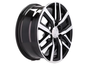 Jantes 4x4 17x7.5 6X139.7 ET 25 106.1 (Preto Polido)