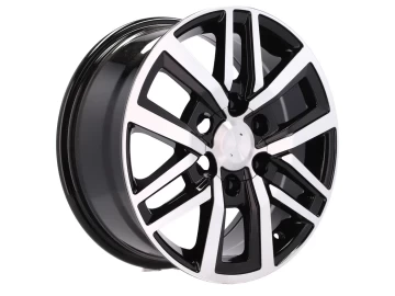 Jantes 4x4 17x7.5 6X139.7 ET 25 106.1 (Preto Polido)