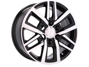 Jantes 4x4 17x7.5 6X139.7 ET 25 106.1 (Preto Polido)