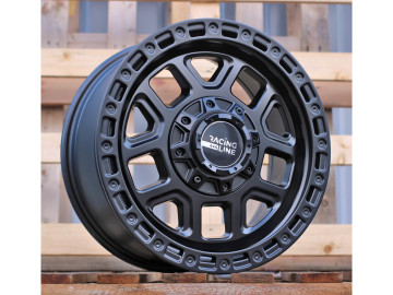 Jantes 4x4 17x8 10X120/127 ET 30 71.5 (Preto Metade Matte)